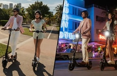 Lightweight Folding E-Scooters