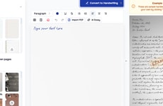 Digital Handwriting Tools