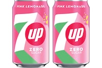 Effervescent Pink Lemonade Sodas