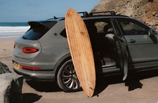 Luxurious Wooden Surfboards