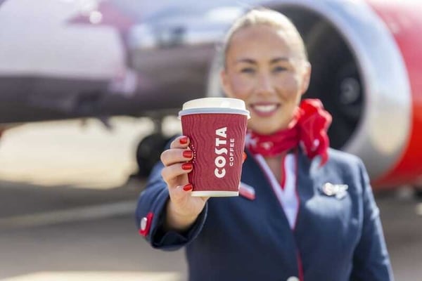 Branded In-Flight Coffee Partnerships