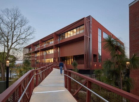 Metal Screened Academic Buildings