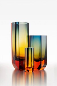 Hand-Blown Crystal Vases Image 3