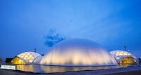 Bamboo-Based Dome Pavilions Image 3