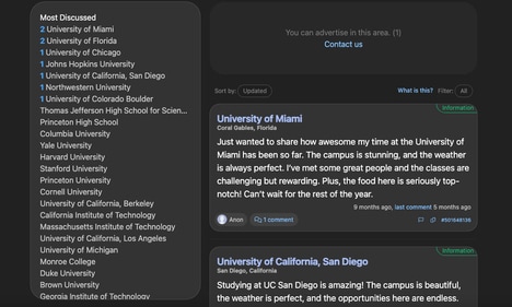 Student Network Platforms