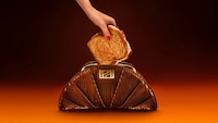 Croissant-Shaped Clutch Bag Designs