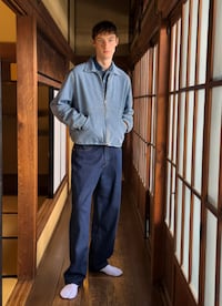 Sophisticated Denim Lines Image 2