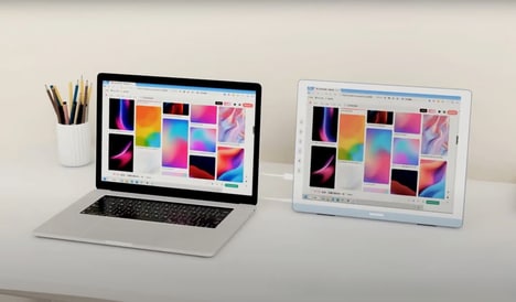 Low-Power Full-Color External Monitors
