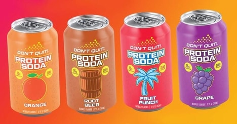Zero-Sugar Protein Sodas
