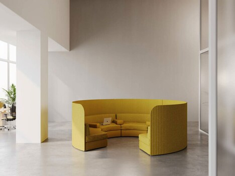 Vibrantly Tonal Work Furniture