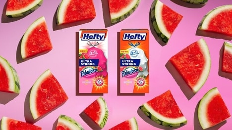 Melon-Scented Trash Bags