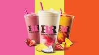 Strawberry-Themed Ice Cream Menus Image 1