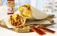 Burrito-Style Breakfast Sandwiches