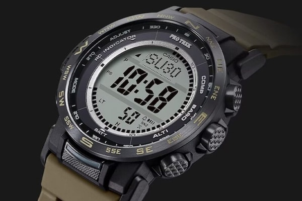 Phosphorescent LCD Digital Watches