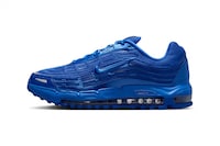 Stealthy Blue Layered Sneakers Image 2