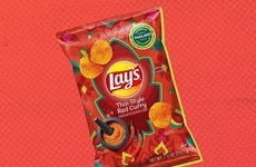 Curry-Flavored Snack Chips