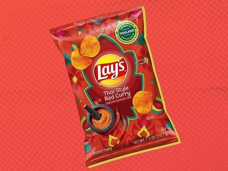 Curry-Flavored Snack Chips
