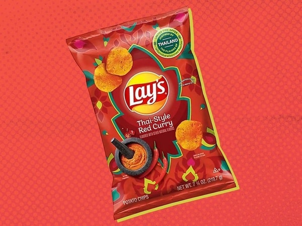 Curry-Flavored Snack Chips