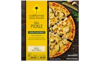 Crispy Pickle-Topped Pizzas Image 1