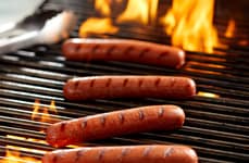 Spicy Beef Hot Dogs