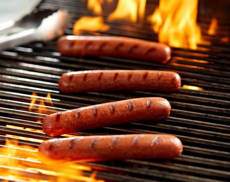 Spicy Beef Hot Dogs