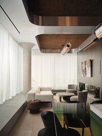 Stealthy Modern Toronto Penthouses Image 4