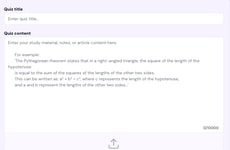 Interactive Study Generators