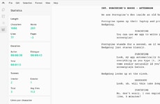 Minimalist Screenwriting Tools