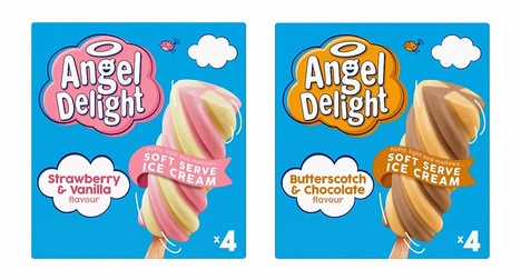 Pillowy Ice Cream Bars