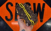 Humorous Pothole-Inspired Donuts