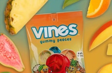 Peace-Shaped Gummies