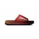Stealthy Red-Tonal Sporty Slides Image 1