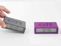 Minimal Sleek Rubberized Clocks
