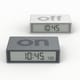 Minimal Sleek Rubberized Clocks Image 2
