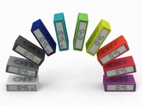 Minimal Sleek Rubberized Clocks Image 3