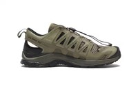 Earthy Tonal Technical Sneakers Image 4