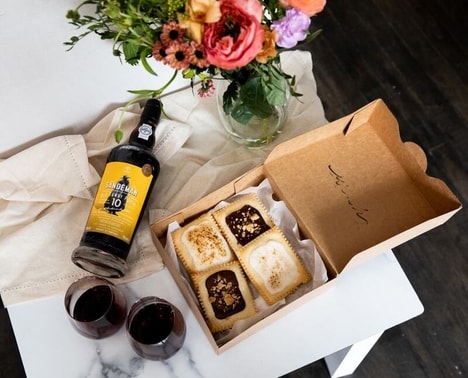 Wine-Inspired Pastry Gift Sets