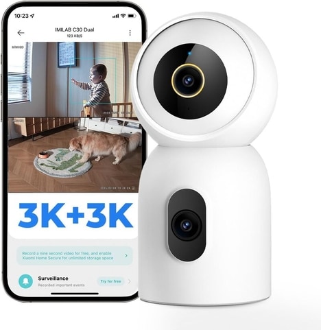 Dual-Lens Security Cameras