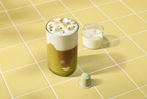 Iced Pistachio Coffees