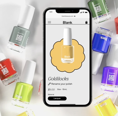 AI-Generated Nail Polishes