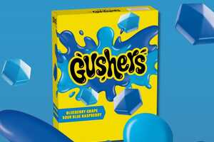 One-Color Candy Packs : Gushers All Blue