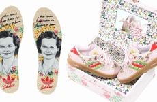 Floral Tribute Maternal-Inspired Shoes