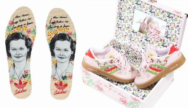 Floral Tribute Maternal-Inspired Shoes