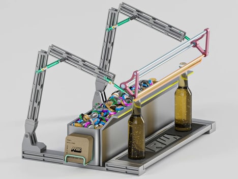 Dynamic Mechanical Bottle Openers