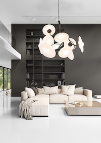 Plant-Inspired Dynamic Chandeliers Image 2