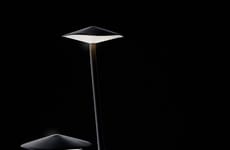 Mushroom-Inspired Outdoor Light