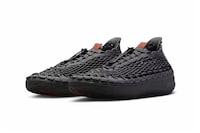 Breathable Gray Knitted Footwear Image 1