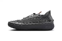 Breathable Gray Knitted Footwear Image 2