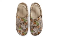 Camouflage-Inspired Patterned Mules Image 3