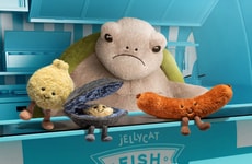 Menu-Themed Plush Items